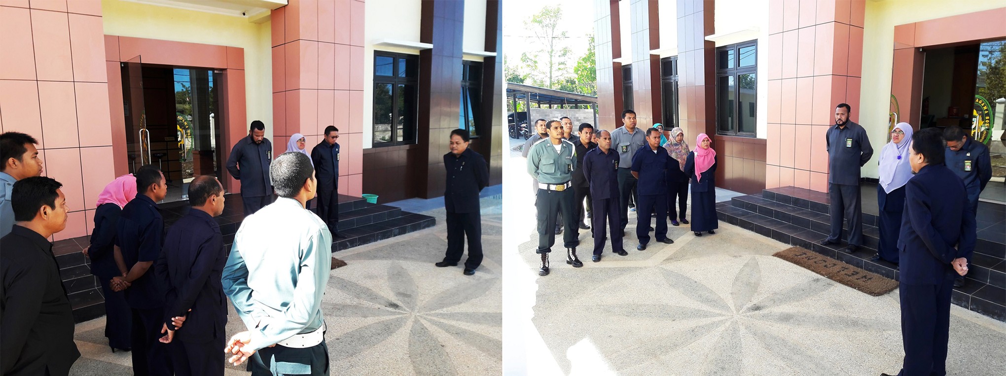 Apel Pagi Perdana Bersama Ketua Baru