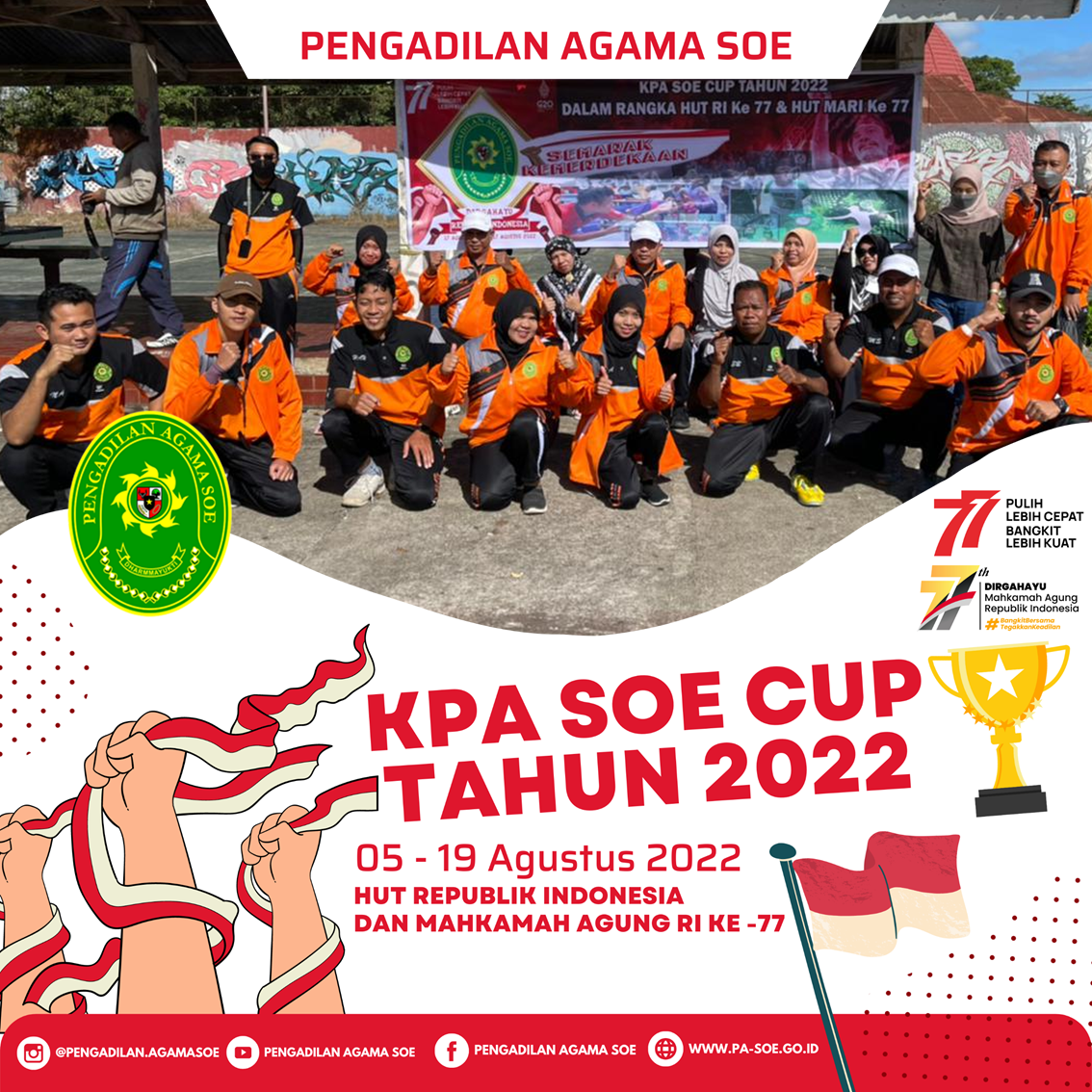 Perebutan Piala KPA Soe Perdana 2022